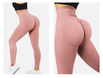 Seamless Leggings Solid Scrunch Butt Lifting Booty High Waisted Sportwear Gym Tights Push Up Women Leggings For Fitness The Clothing Company Sydney