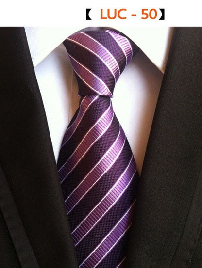 8cm Men's Tie Silk Plaids Floral Luxury Necktie Striped Ties For Men Business Formal Wedding Accessories Tie The Clothing Company Sydney