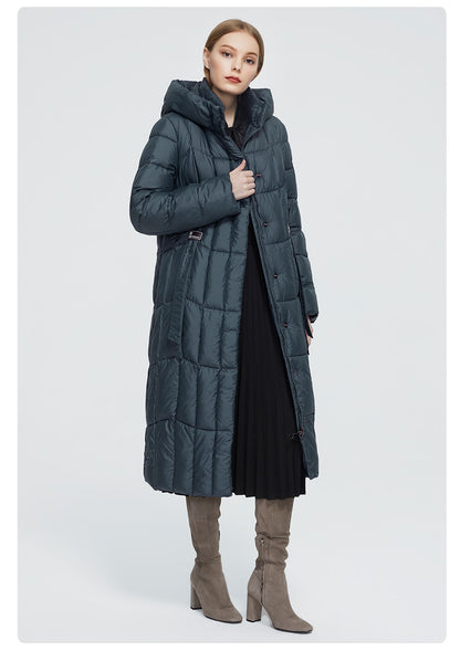 Winter Women's coat women long warm parka Plaid fashion thick Jacket hooded large sizes female Jacket The Clothing Company Sydney