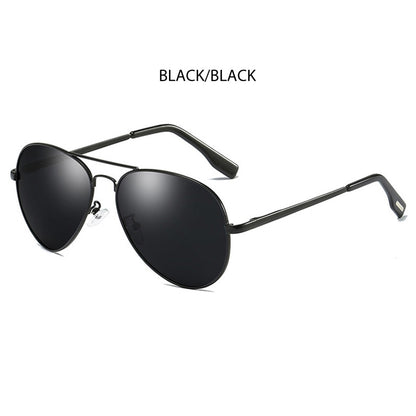 Classic Pilot Polarized Sunglasses Men Fashion Metal Sun Glasses Women Black Driving Eyeglasses Goggle UV400 The Clothing Company Sydney