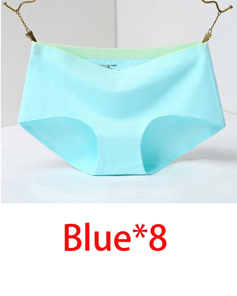 8 Pack Briefs for Women fashion panties Solid seamless underpants  panties cotton underwear knickers Briefs The Clothing Company Sydney