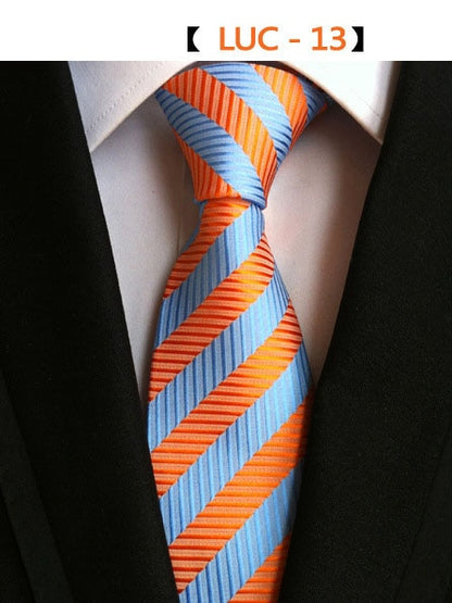 8cm Men's Tie Silk Plaids Floral Luxury Necktie Striped Ties For Men Business Formal Wedding Accessories Tie The Clothing Company Sydney