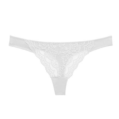 Cotton Mix Lace Thong Female Lingerie G-String Underwear Intimates Lingerie Underpants Briefs Panties The Clothing Company Sydney