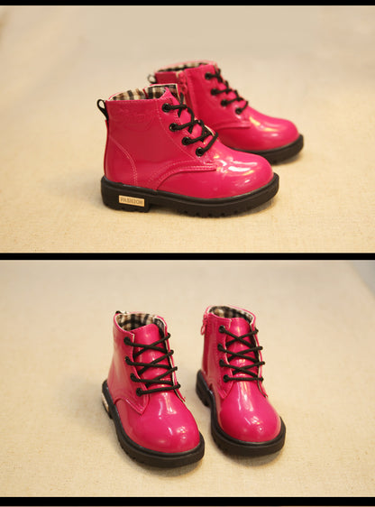 Children Shoes Snow Boots for Kids Boys Girls PU Leather Winter Shoes The Clothing Company Sydney