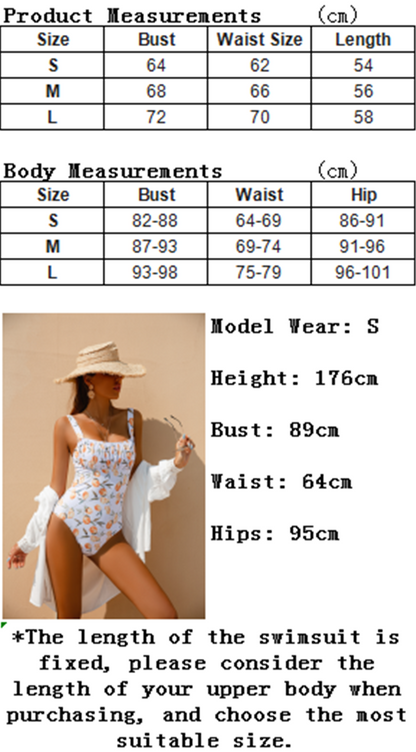 Fruit print one piece swimsuit women Bandeau Vintage monokini Sports bathing suit beach wear bodysuit Swimwear The Clothing Company Sydney