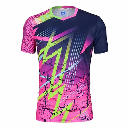 Short sleeve Men Women Badminton Shirts Quick Dry Breathable golf Table Tennis t shirts running t-shirt Fitness clothing The Clothing Company Sydney