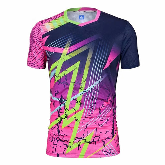 Short sleeve Men Women Badminton Shirts Quick Dry Breathable golf Table Tennis t shirts running t-shirt Fitness clothing The Clothing Company Sydney