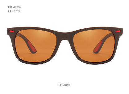 Polarized Sunglasses Men Women Classic Square Plastic Driving Sun Glasses Fashion Black Shades UV400 The Clothing Company Sydney