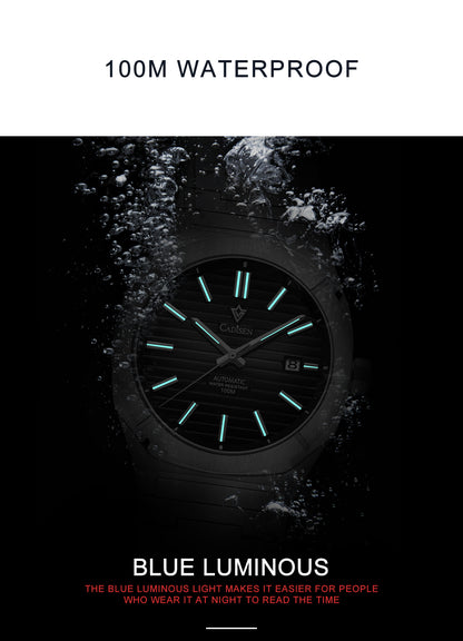 Cadisen Diver Watch Retro Luxury Sapphire MIYOTA 8215 German Design Men's Automatic Mechanical Watches 10Bar Clothing Company Sydney