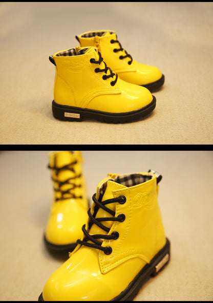 Children Shoes Snow Boots for Kids Boys Girls PU Leather Winter Shoes The Clothing Company Sydney