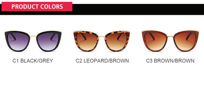Cateye Women Sunglasses Vintage Anti-glare Sun Glasses Female Fashion Leopard Shades UV400 The Clothing Company Sydney
