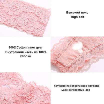 2 Pack Lace G-string Thong Panties Floral Underwear Transparent Underpants Lingerie Briefs The Clothing Company Sydney