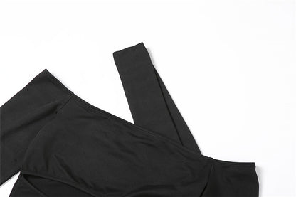 Off Shoulder Backless Elegant Bandage Bodysuit Women Basic Tops Skinny Rompers High Rise Club Party Bodysuit The Clothing Company Sydney