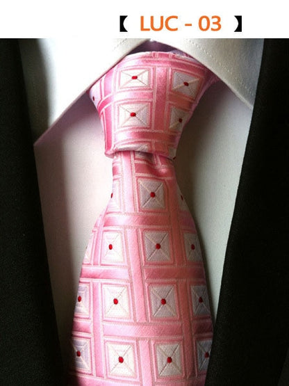 8cm Men's Tie Silk Plaids Floral Luxury Necktie Striped Ties For Men Business Formal Wedding Accessories Tie The Clothing Company Sydney