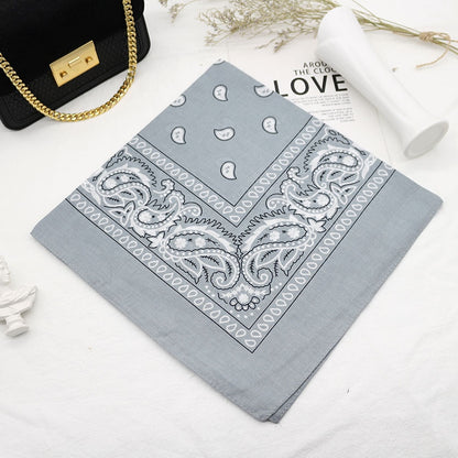 Bandana Head Scarf Unisex Hip Hop cotton  Hair Band Neck Scarf Sports Headwear Wrist Wraps Square Scarves Print Handkerchief The Clothing Company Sydney