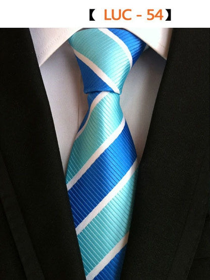 8cm Men's Tie Silk Plaids Floral Luxury Necktie Striped Ties For Men Business Formal Wedding Accessories Tie The Clothing Company Sydney