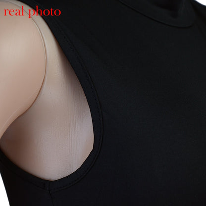 Elegant Black Sleeveless Bandage Dress for Women Club Party Backless Tank Dresses Skinny Fashion Summer Dress The Clothing Company Sydney