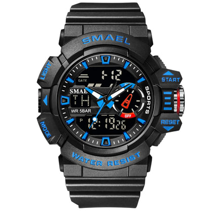 SMAEL Military Men's Sport Watch Waterproof Wristwatch Stopwatch Alarm LED Light Digital Watches Clothing Company Sydney