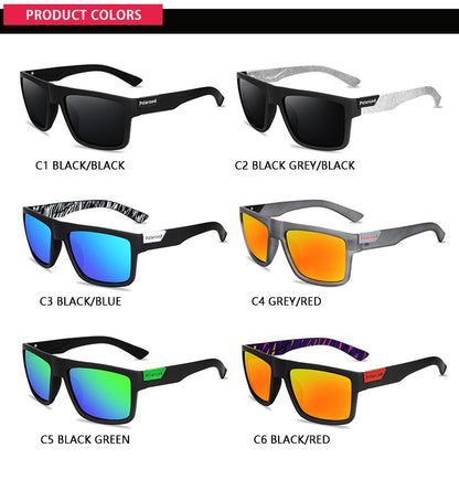 Luxury Polarized Sunglasses Men Women Fashion UV400 Square Sun Glasses Vintage Driving Fishing Eyeglasses Sport Shades The Clothing Company Sydney