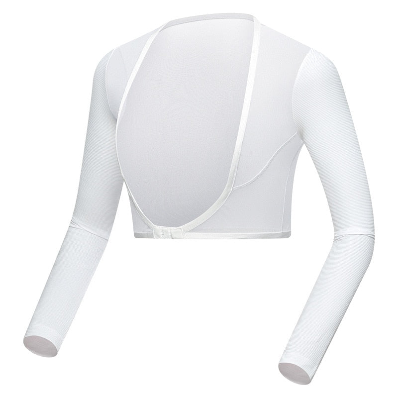 Women's Golf Cooling Shawl Summer Sun Protection Arm Sleeves Ladies Long-Sleeved Ice Silk Shirt Vests Arm Sleeve Underwear The Clothing Company Sydney