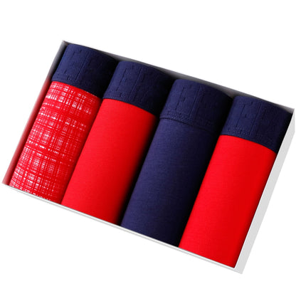 4 Pack Set Men's Boxer Shorts Soft Boxers Panties Underpants Male Cotton Trunks Underwear Boxershorts The Clothing Company Sydney