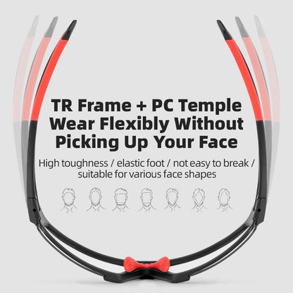 Photochromic Cycling Glasses Bike Bicycle Glasses Sports Men's Women's Sunglasses MTB Road Cycling Eyewear Protection Goggles The Clothing Company Sydney