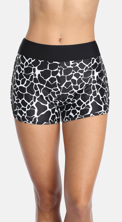 Mid Waist Swimming Shorts Women Solid Color Bikini Bottom Ban Swimwear Briefs Split Swimming Trunks The Clothing Company Sydney