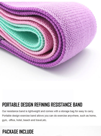 Durable Circle Band Yoga Anti-slip Gym Fitness Rubber Band Exercise Braided Elastic Band Hip Lifting Resistance Band The Clothing Company Sydney