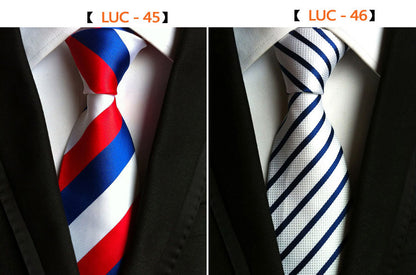 8cm Men's Tie Silk Plaids Floral Luxury Necktie Striped Ties For Men Business Formal Wedding Accessories Tie The Clothing Company Sydney