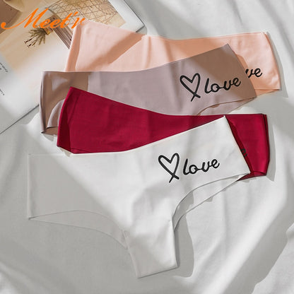 Women's Seamless Panties Underwear Comfort Heart Intimates Low-Rise G String Briefs 7 Colours Lingerie The Clothing Company Sydney