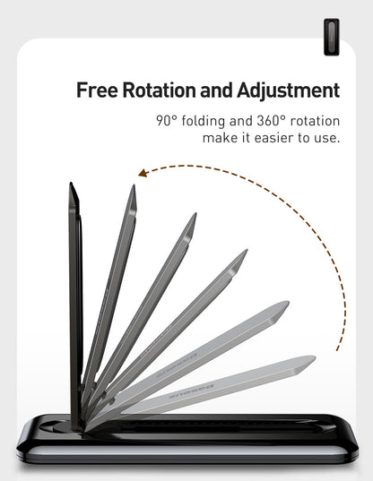 Baseus Foldable Mobile Phone Holder Stand For iPhone 13 12 Desktop Tablet Holder for Xiaomi Samsung Huawei Desktop Stand Holder The Clothing Company Sydney