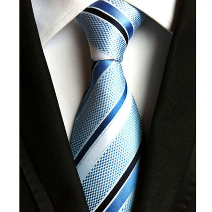 8cm Men's Tie Silk Plaids Floral Luxury Necktie Striped Ties For Men Business Formal Wedding Accessories Tie The Clothing Company Sydney