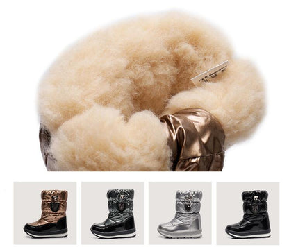 Wool Keep Warm Women Ankle Boots Winter Shoes Ladies Waterproof Snow Boots Boys Girls Snow Boots Rainboot The Clothing Company Sydney