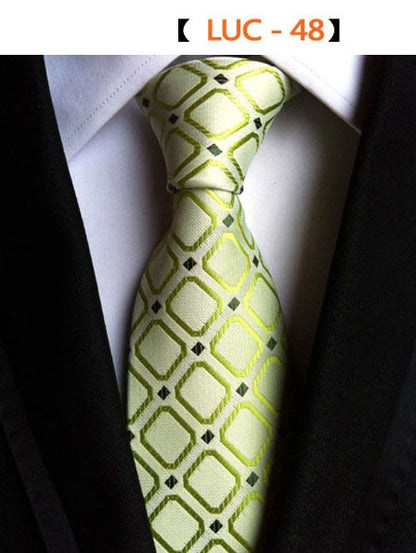 8cm Men's Tie Silk Plaids Floral Luxury Necktie Striped Ties For Men Business Formal Wedding Accessories Tie The Clothing Company Sydney