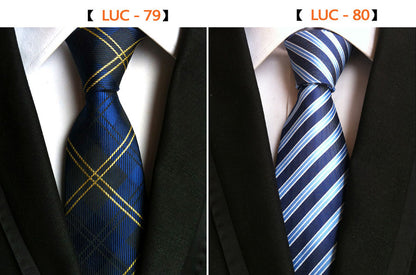 8cm Men's Tie Silk Plaids Floral Luxury Necktie Striped Ties For Men Business Formal Wedding Accessories Tie The Clothing Company Sydney