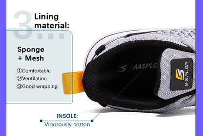 Men's Knit Casual Walking Breathable Trendy Sneakers Original Light Shock Absorption Male Tennis Shoes The Clothing Company Sydney