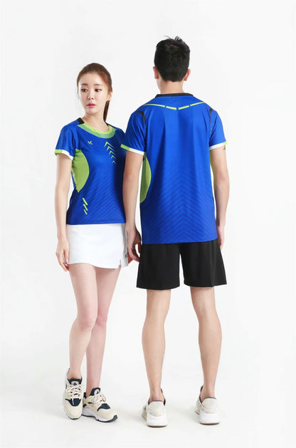 Women's Men's Sports Badminton wear shirts Table tennis game Shirts clothes Exercise Tennis Volleyball Handball Shirts The Clothing Company Sydney