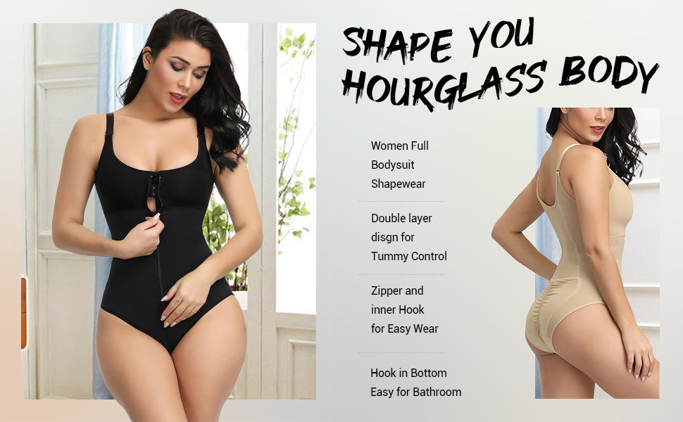 Women full Body Shapers Corset Waist Trainer Binders Shapewear Push Up Butt Lifter Sheath Underwear The Clothing Company Sydney