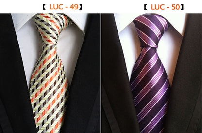 8cm Men's Tie Silk Plaids Floral Luxury Necktie Striped Ties For Men Business Formal Wedding Accessories Tie The Clothing Company Sydney