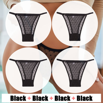 4 Pack Lace Panties Underwear Mesh Transparent Lingerie Soft Intimate Underpants Plus Size Underwear The Clothing Company Sydney