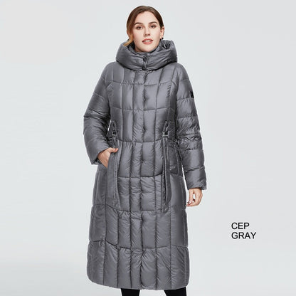 Winter Women's coat women long warm parka Plaid fashion thick Jacket hooded large sizes female Jacket The Clothing Company Sydney