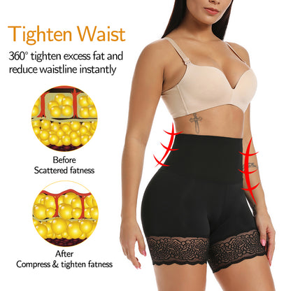 Women's Body Shaper High Waist Safety Shorts Lace Knickers Tummy Contr –  The Clothing Company Sydney