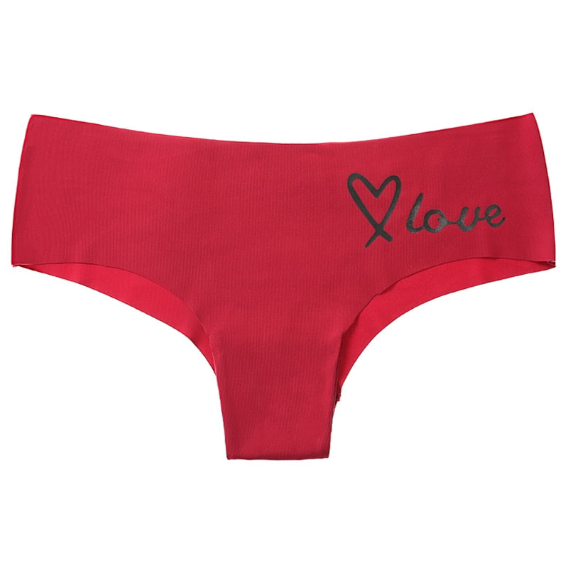 Women's Seamless Panties Underwear Comfort Heart Intimates Low-Rise G String Briefs 7 Colours Lingerie The Clothing Company Sydney