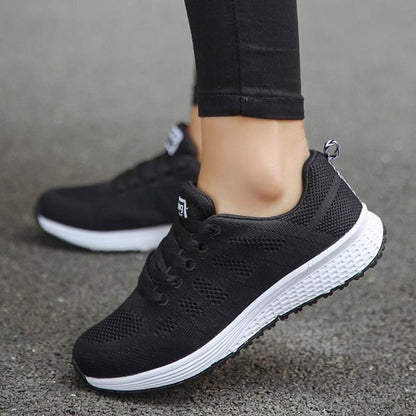 Lace up Women's Sneakers Fashion Shoes Platform Vulcanized Shoes Sneakers Shoes Breathable Shoe The Clothing Company Sydney