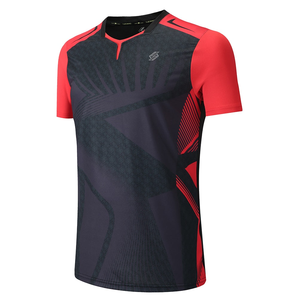 Badminton Volleyball Sportswear Golf Tennis shirt Men sports Table Tennis Shirts tennis clothes Quick dry Running Exercise training shirt The Clothing Company Sydney