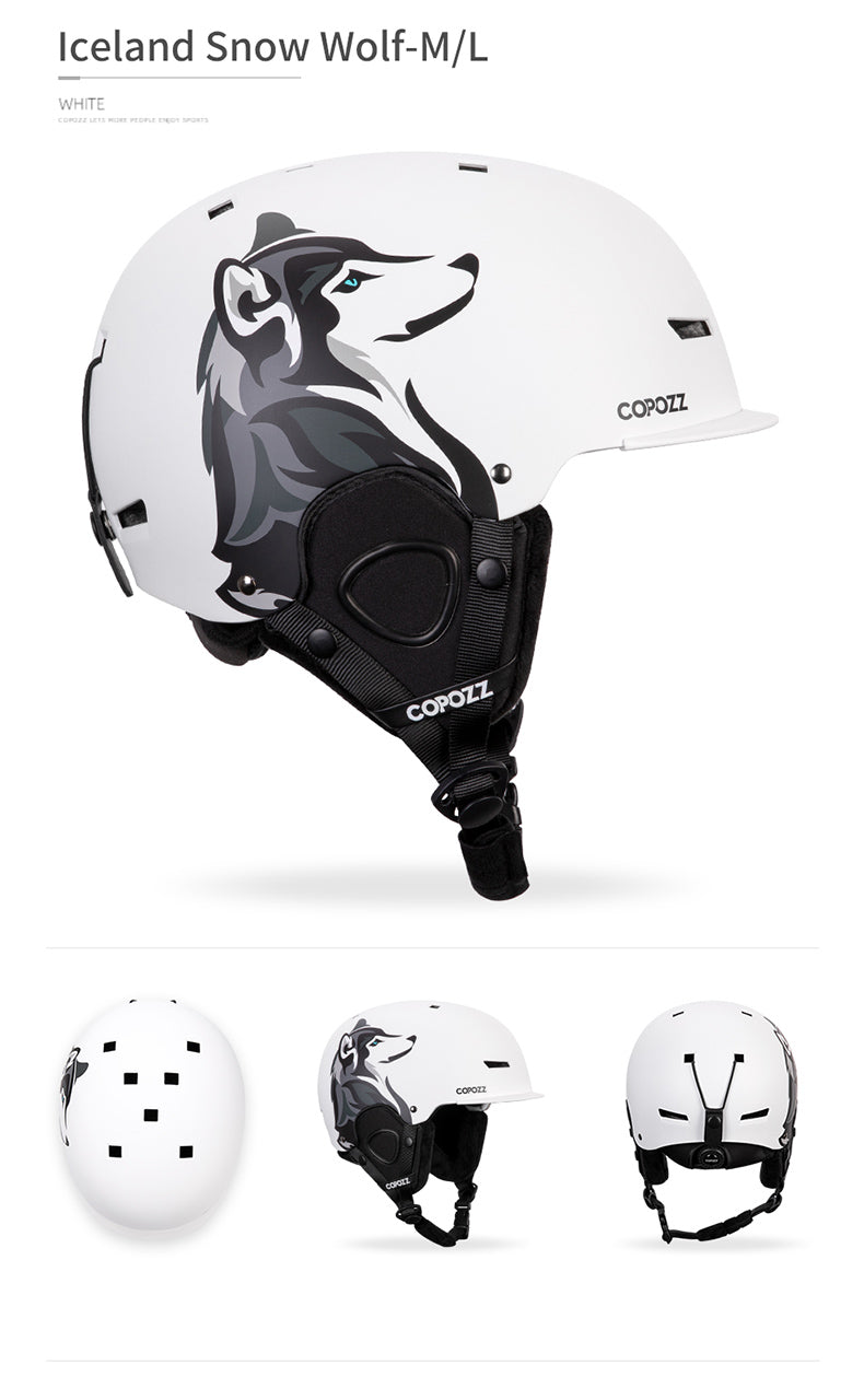 Ski helmet Cartoons Half-covered Anti-impact Safety Helmet Cycling Ski Snowboard Sports Helmet For Adult and Kids The Clothing Company Sydney