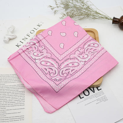 Unisex Bandana Kerchief Hip Hop Black Hair Band Neck Scarf Sports Headwear Wrist Wraps Head Square Scarves Print Handkerchief The Clothing Company Sydney