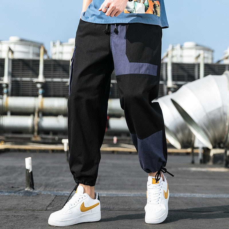 Men's Cargo Pants Male Patchwork Casual Pants The Clothing Company Sydney