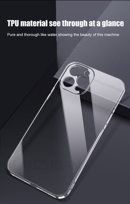 Clear Phone Case For iPhone 11 12 13 14 Pro Silicone Soft Cover For iPhone 12 Mini 13 Pro X XS Max 8 7 6s Plus 5 SE XR Case The Clothing Company Sydney