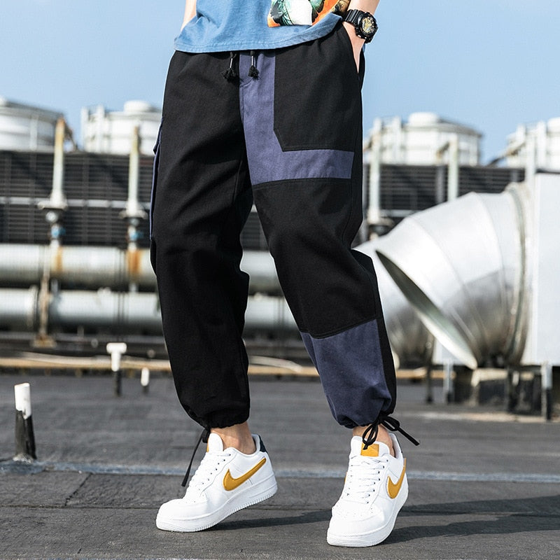 Men's Cargo Pants Male Patchwork Casual Pants The Clothing Company Sydney